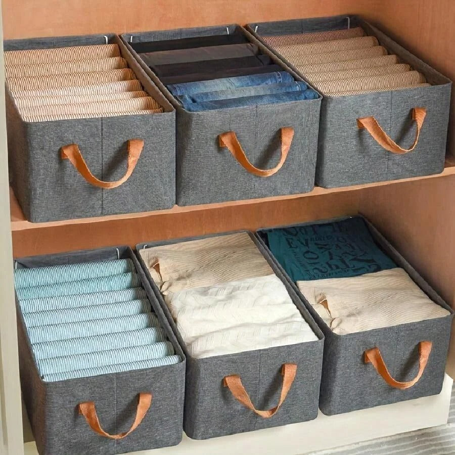 صناديق تخزين وتنظيم       (الملابس👚 و السراويل👖)